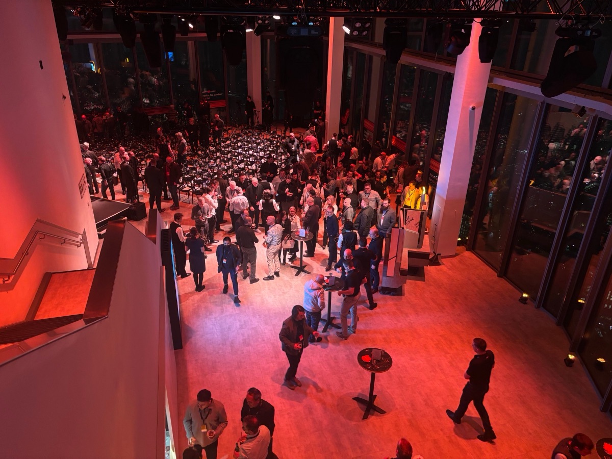 OBEX RapidTray launch drinks reception