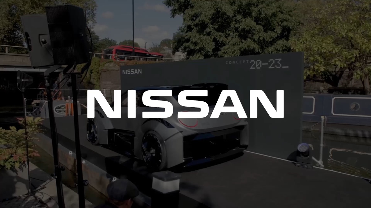 Nissan Concept 20-23 launch on the Paddington canal
